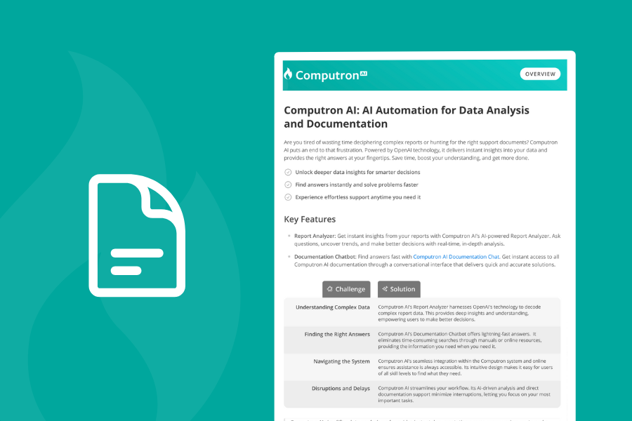 Computron AI - Overview