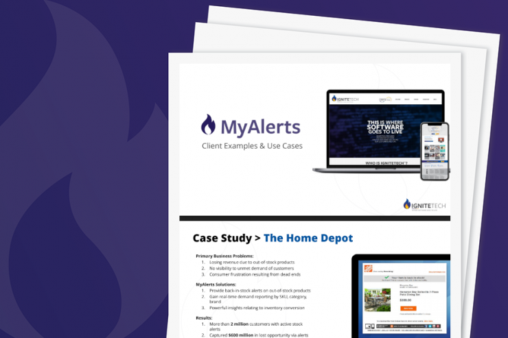 MyAlerts Case Studies