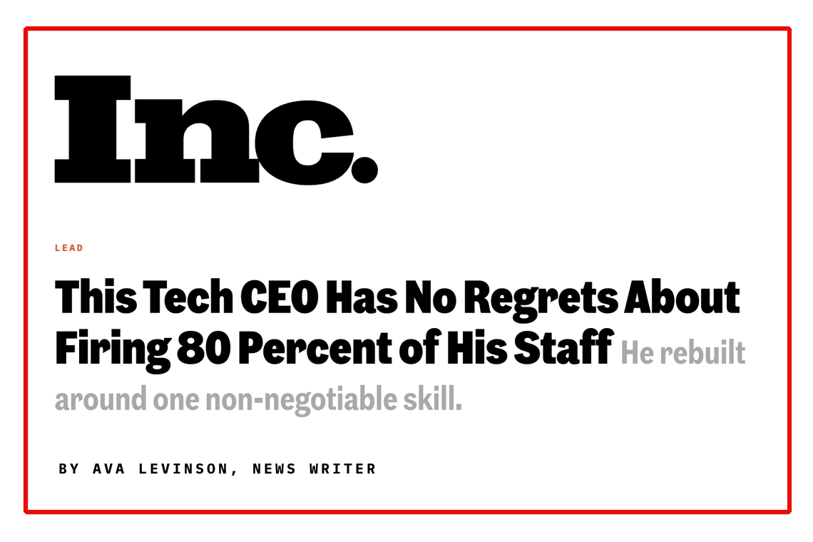 The Shift to an AI-Based Team – As challenging as the layoffs were, Vaughan said...